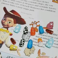 【SALE】ウッディ&ジェシー風 ディズニー ネイルチップ(1)のサムネイル