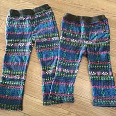 兄弟　おそろい　パンツ　秋冬　95 80のサムネイル