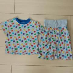 専用！にこちゃんドットパジャマ　80センチのサムネイル