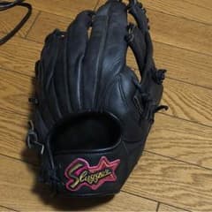 ナイキ軟式用グローブ   黒 ラベルスラッガーのサムネイル