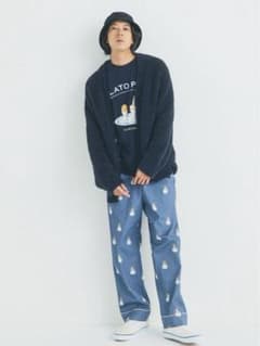 GELATO PIQUE HOMME ベア柄パジャマセットのサムネイル