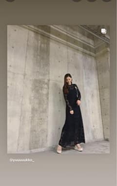 【25.26日で売切希望】レースロングワンピースのサムネイル