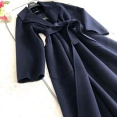 新品タグ付【'S MAX MARA】クチートアマーノ ミッドナイトブルー