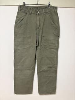 carhartt カーハート ダブルニー ペインターパンツ W33 モスグリーン