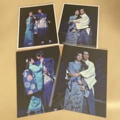 【即購入OK】宝塚 雪組 早霧せいな 咲妃みゆ 星逢一夜 2L舞台写真4種