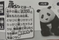 タカラトミーアーツ　肩ズン　パンダのサムネイル