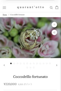 Coccodrillo fortunato ピアス クアラントット 幸運なワニ - メルカリ