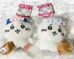 温泉地限定 ちいかわ  「温泉♨︎」 ぬいぐるみキーチェーン ちいかわ ハチワレのサムネイル