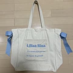 m*a様 Lilian Rina トートバッグ アイボリーのサムネイル
