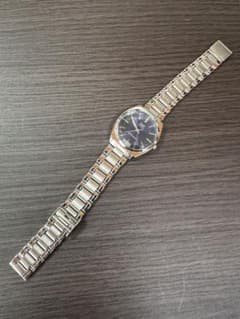 CASIO ブラックダイヤル ステンレス時計のサムネイル