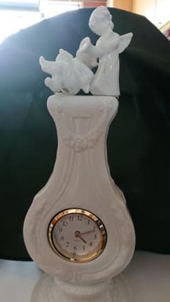 食器白磁時計 ポーセラーツ・ ペインティング 食器白磁時計 ポーセラーツ・ ペインティング - メルカリ