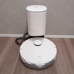 【ジャンク品】DEEBOT ロボット掃除機本体 シルバー ECOVACS DEEBOT ロボット掃除機 T9＋ 本体 ホワイト【ジャンク