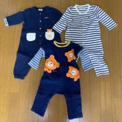 ミキハウス ロンパース 80のサムネイル