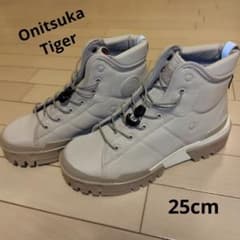 美品★オニツカタイガーハイカットブーツ　ゴアテックス　厚底　防水のサムネイル