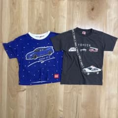 トミカ 半袖Tシャツ 2枚セット　120 男の子　キッズのサムネイル