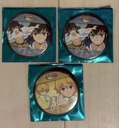 鬼滅の刃 キメツ学園 缶バッジ 我妻善逸 嘴平伊之助3点セット - メルカリ