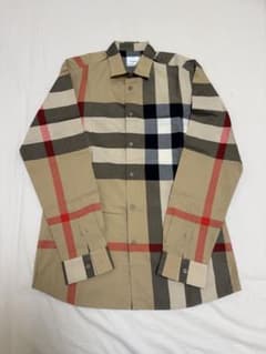 BURBERRY チェック柄 長袖シャツ メンズ Mサイズのサムネイル