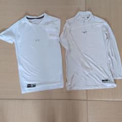 Under Armour & Mizuno アンダーシャツ 2点セットのサムネイル