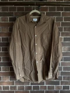 BEAMS チェック柄シャツ Lサイズ ブラウン系のサムネイル
