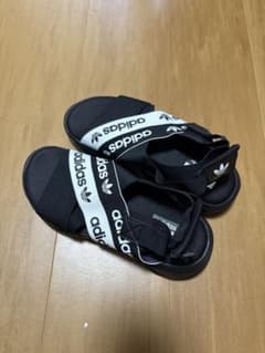 adidas スポーツサンダル ブラック/ホワイトのサムネイル