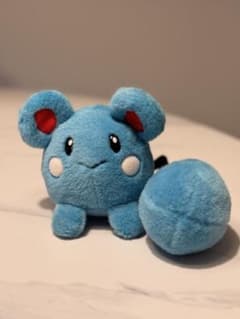 美品】初期TOMY ルリリぬいぐるみ ポケモン - メルカリ