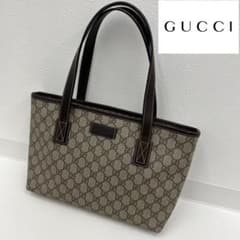B031728) GUCCI バッグ GGスプリーム ハンドバッグ グッチ - メルカリ