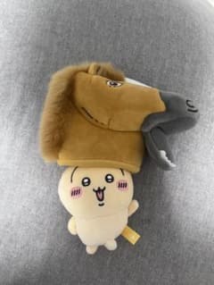 ちいかわ 馬を被ったうさぎマスコット