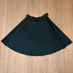 Te chichi 膝丈スカート ダークグリーンのサムネイル