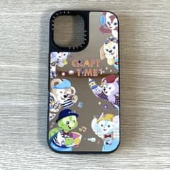 디즈니 더피 & 프렌즈 iPhone17 스마트 폰 케이스 미러 마무리