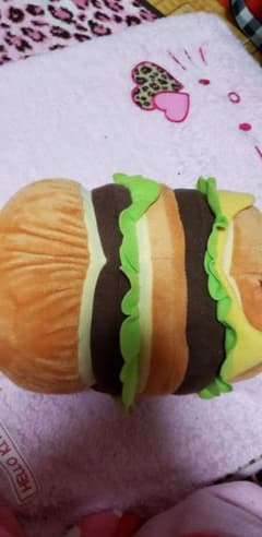 ハンバーガー　クッション2個のサムネイル