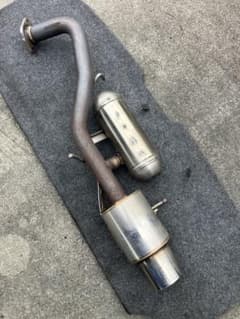 NCP91 ヴィッツ HKS ハイパワーサイレントマフラー - メルカリ
