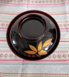 最終価格！美品 越前塗 御雑煮椀 5客セット 蒔絵付 源伸堂きむら 木箱