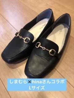 【最終価格】しまむら　hinaさんコラボ　ローファー　Lサイズのサムネイル