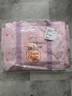 【新品未開封】リラックマ×チュッパチャプス 巾着保冷バッグ ピンク
