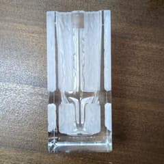 HOYA CRYSTAL フラワーベース 花瓶　傷欠けありのサムネイル