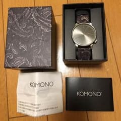 ジンベイ様専用 KOMONO 腕時計 ペイズリーのサムネイル