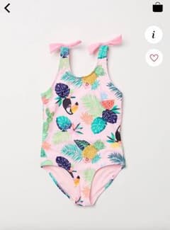 【Na-Yu様専用】新品  H&M ガールズ 水着 スイムウェア 100/105のサムネイル