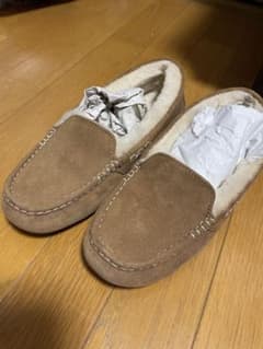 UGG アグ 24cm モカシン アンスレー ブラウン 茶色のサムネイル