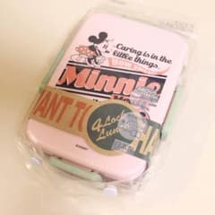 【新品】レトロ ミニーちゃん ランチボックス 弁当箱のサムネイル