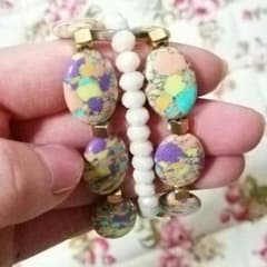 ゆきんこ様専用綺麗♡ストーンブレスレットのサムネイル
