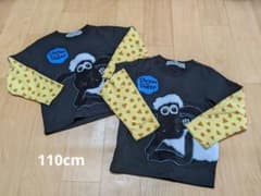 ひつじのショーン　ロンT　110cm　2点セット　匿名配送のサムネイル