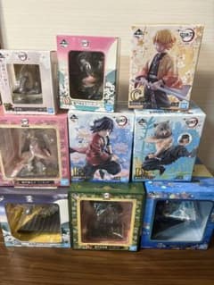 鬼滅の刃 フィギュア 9体セット 未開封のサムネイル