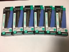 【格安出品様専用】ステープラー　コクヨ　SL-M11B 青まとめて6個のサムネイル