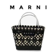 未使用⭐︎マルニ カゴバッグのサムネイル