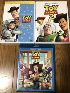 토이 스토리 1·2·3 DVD 3 작품 세트