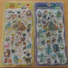正規品 プチドロップステッカー トイストーリー モンスターズインク　ディズニーのサムネイル