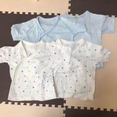 新生児肌着 短肌着 4枚セットのサムネイル