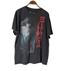 DEATH NOTE デスノート L 両面プリント Tシャツ アニメTのサムネイル