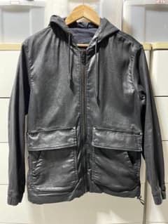 美品DIESEL ディーゼル J-DAN コーティング ジョグ デニム パーカー 