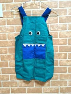エプロン キッズ 120～130cm 三角巾付きのサムネイル